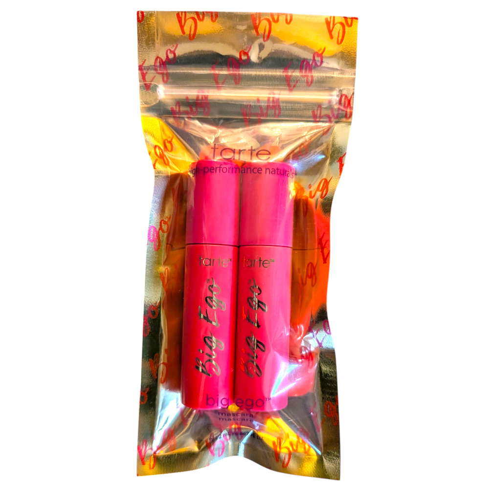 2x Tarte Cosmetics - Big Ego Mascara, High Performance, Black, 2 mL Each